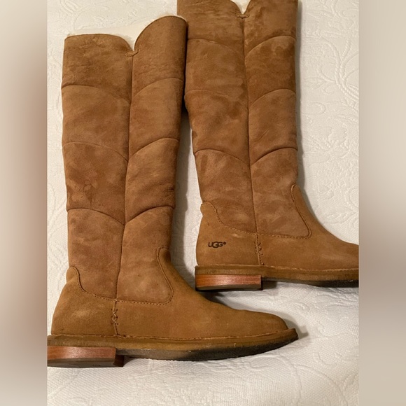 Ugg Tall Leather Boots - Picture 1 of 5